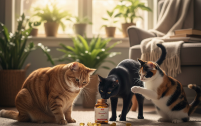 Suplimentarea cu vitamina D la pisici – Tot ce trebuie să știi despre asta!