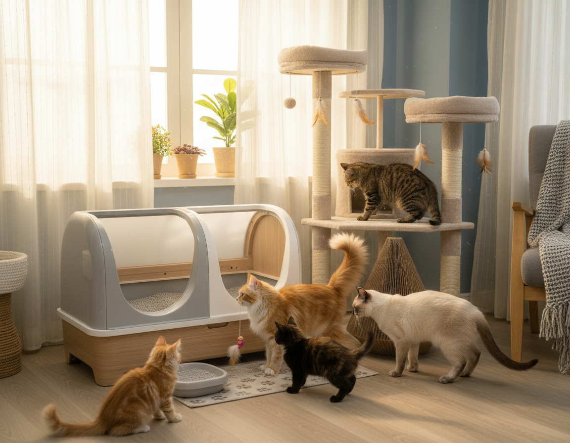 tipul-de-nisip-pentru-gospodarii-cu-mai-multe-pisici tipul de nisip pentru gospodării cu mai multe pisici