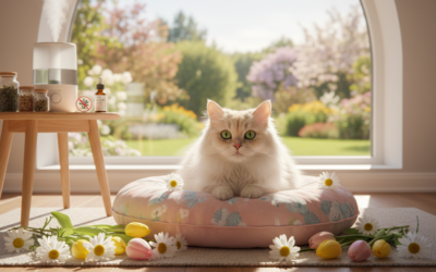 Blog pentru pisici 18 Tratarea alergiilor de primăvară la pisică – Tot ce trebuie să știi despre asta!