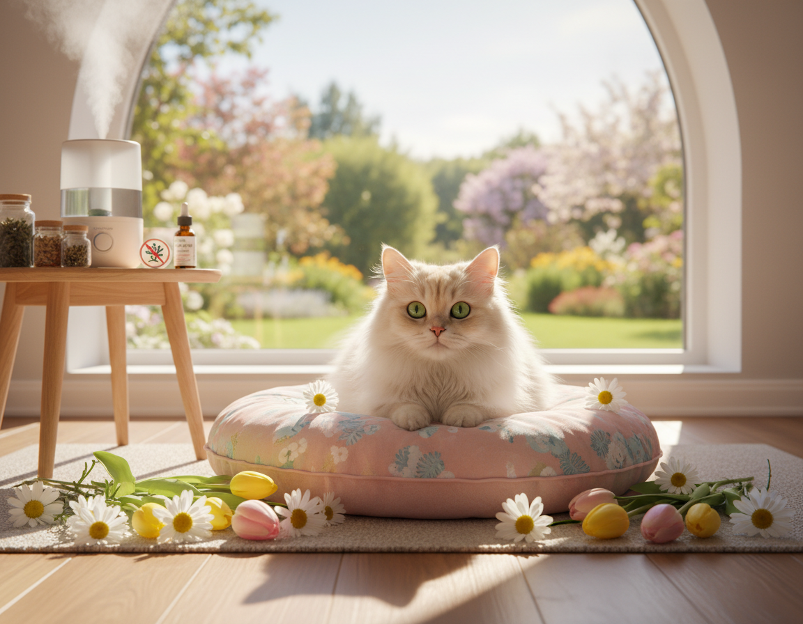 tratarea alergiilor de primăvară la pisică