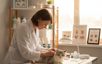 Blog pentru pisici 17 Tratarea problemelor de piele la pisica în vârstă – Tot ce trebuie să știi despre asta!