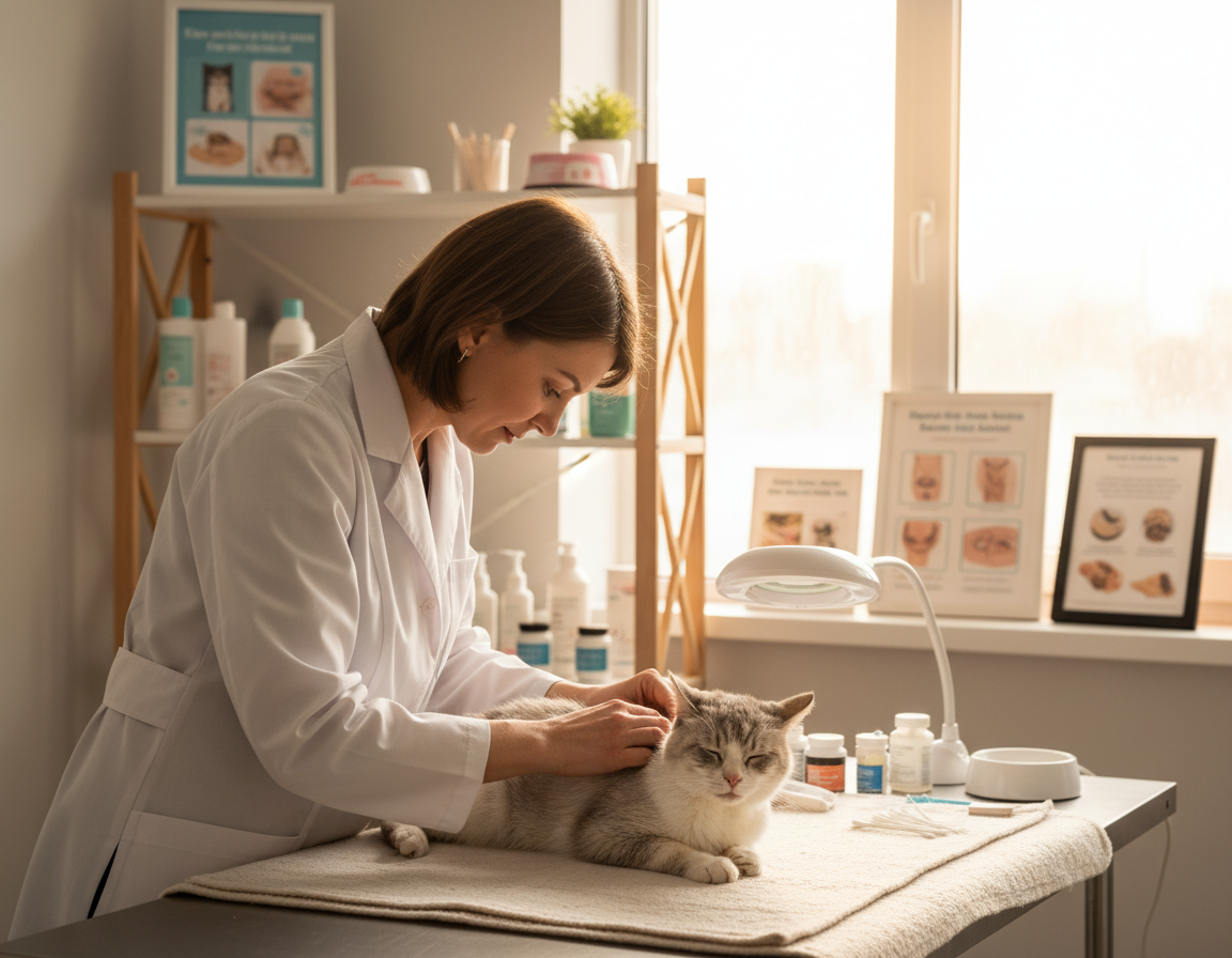 tratarea-problemelor-de-piele-la-pisica-in-varsta tratarea problemelor de piele la pisica în vârstă