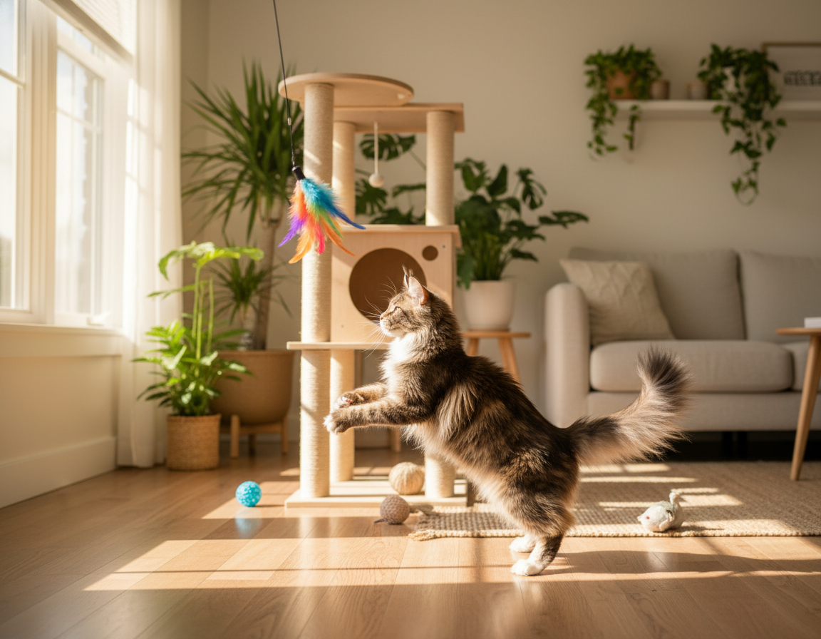 vârfurile zilnice de activitate ale pisicii