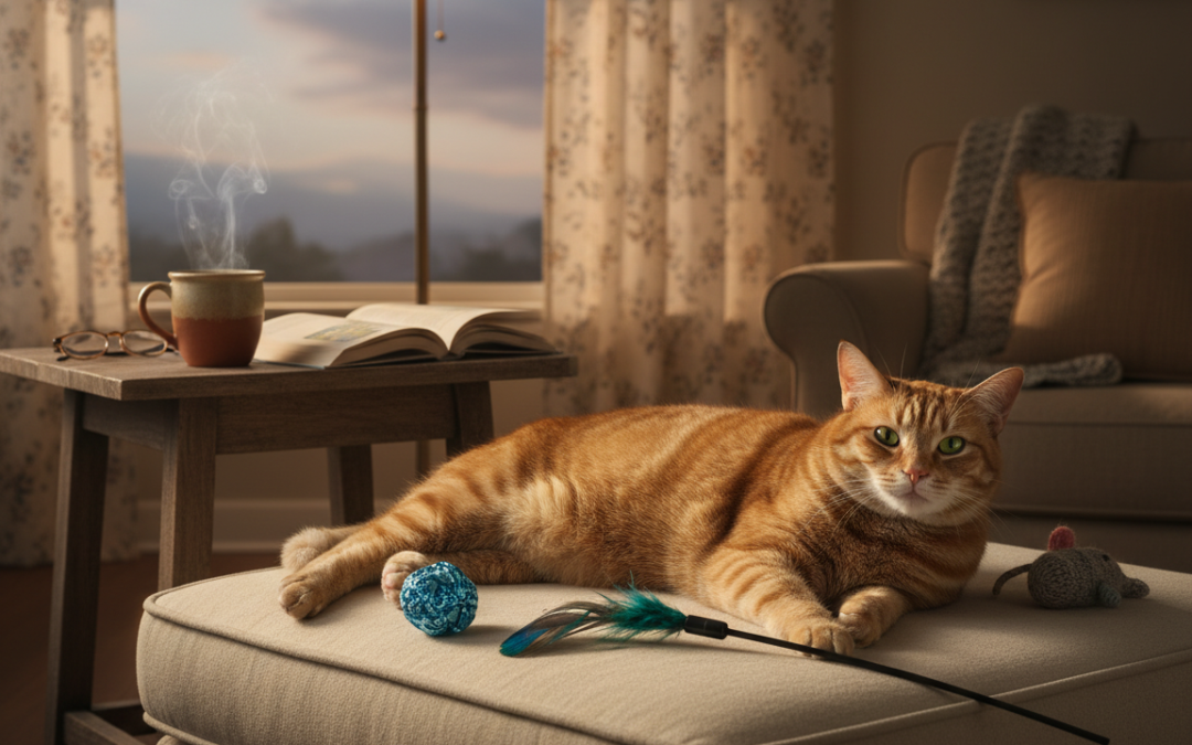 Activități de relaxare de seară pentru pisici – Tot ce trebuie să știi despre asta!