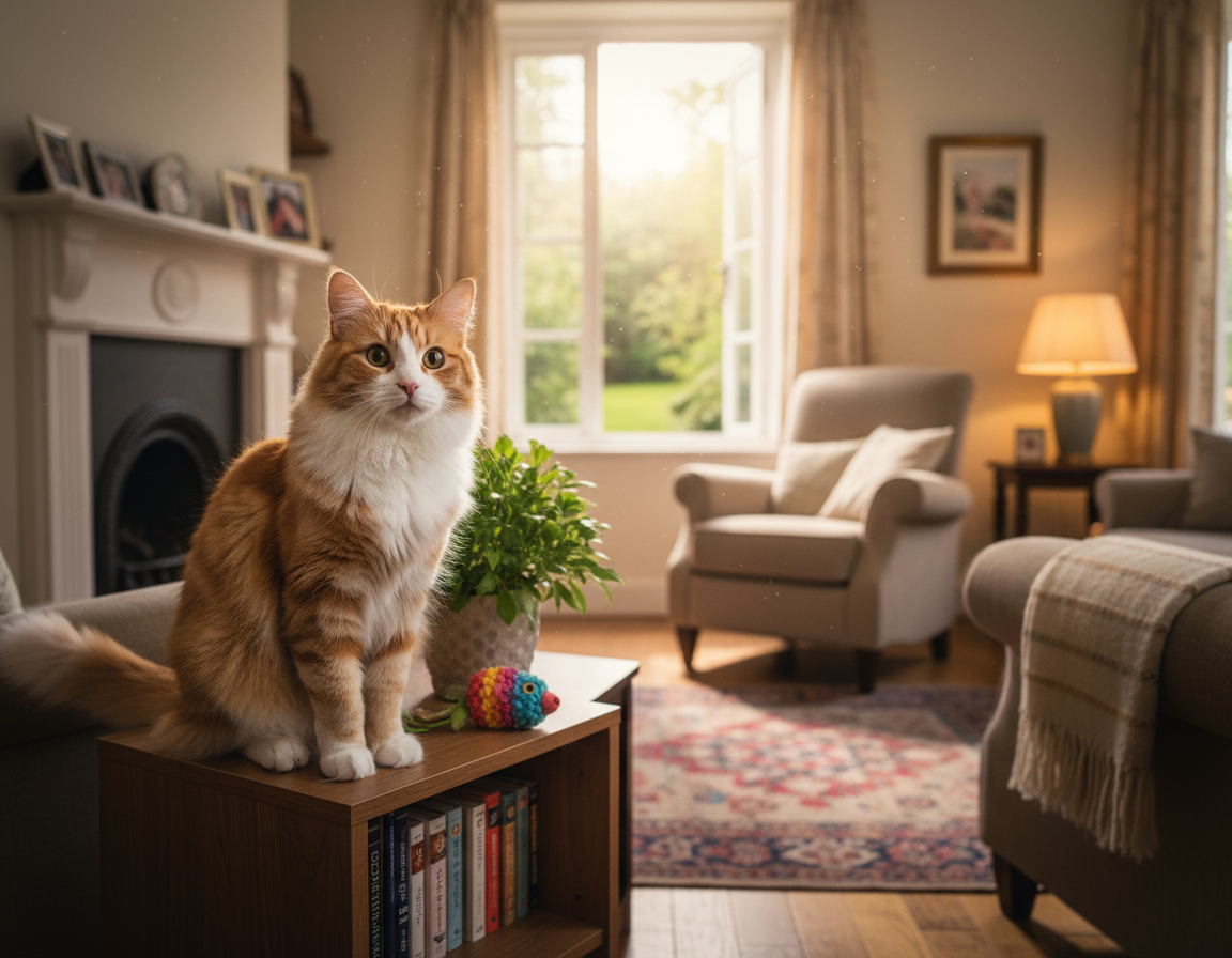 adaptarea pisicii la situații noi