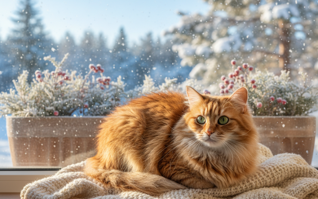 Adaptarea pisicii la vreme rece – Tot ce trebuie să știi despre asta!