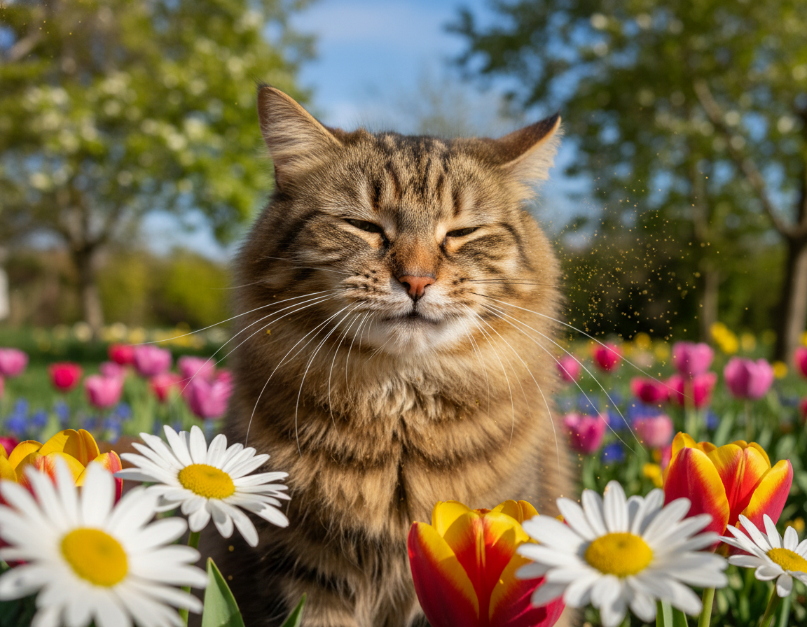 alergia de primăvară la pisici