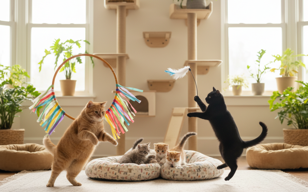 Antrenament împotriva stilului de viață sedentar la pisici – Tot ce trebuie să știi despre asta!