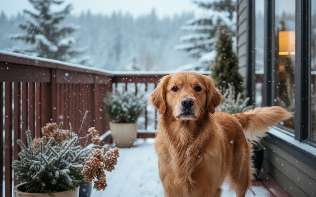 De ce este importantă aerisirea și iarna dacă ai câine?