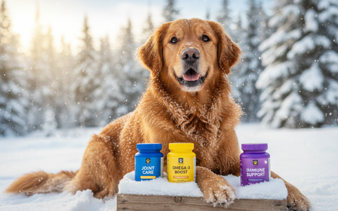Ce suplimente alimentare sunt recomandate câinilor iarna?