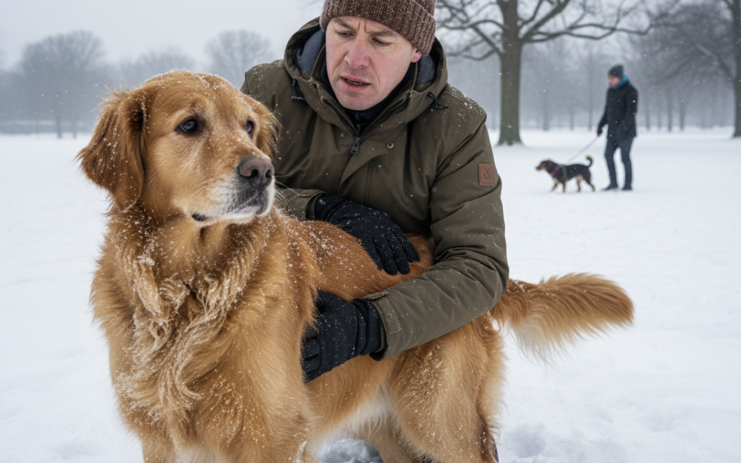 Cum să recunoști febra musculară la câinele tău iarna?
