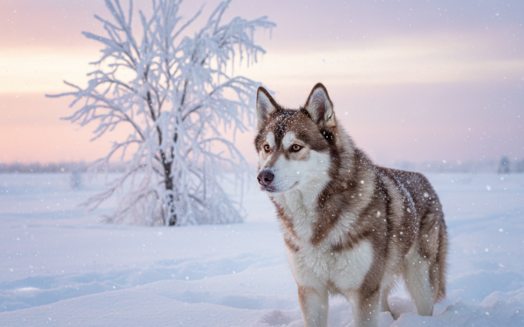 Supravegherea iarna – dacă patrupedul rămâne afară