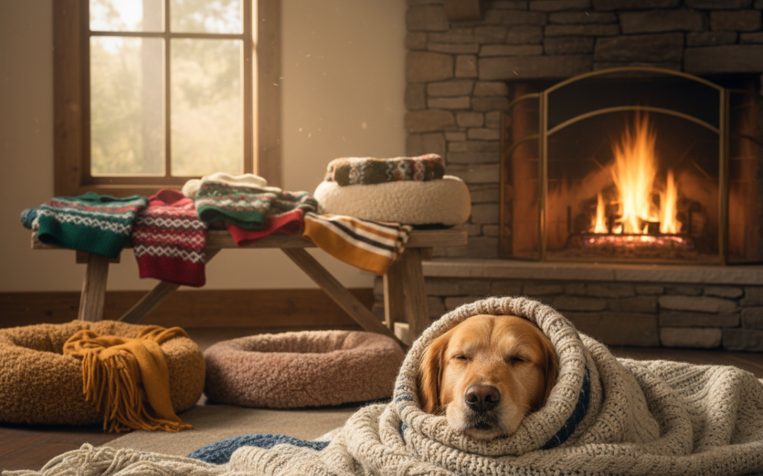 Textile călduroase pentru câini – ce merită folosit iarna?