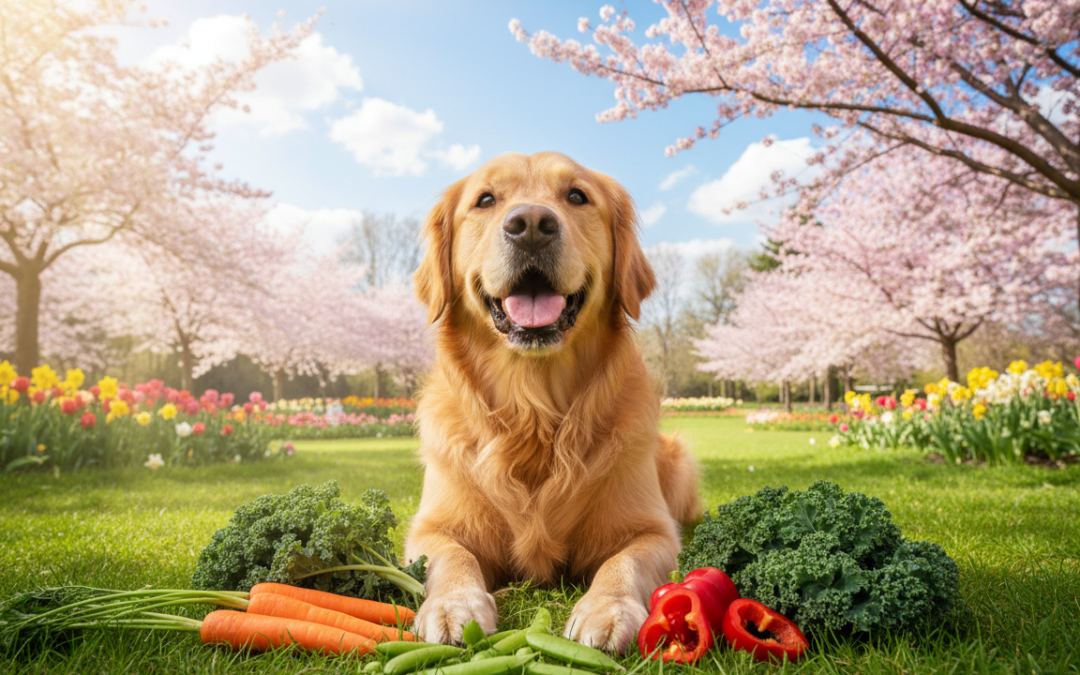 Dieta câinelui primăvara – mai ușoară sau mai consistentă?