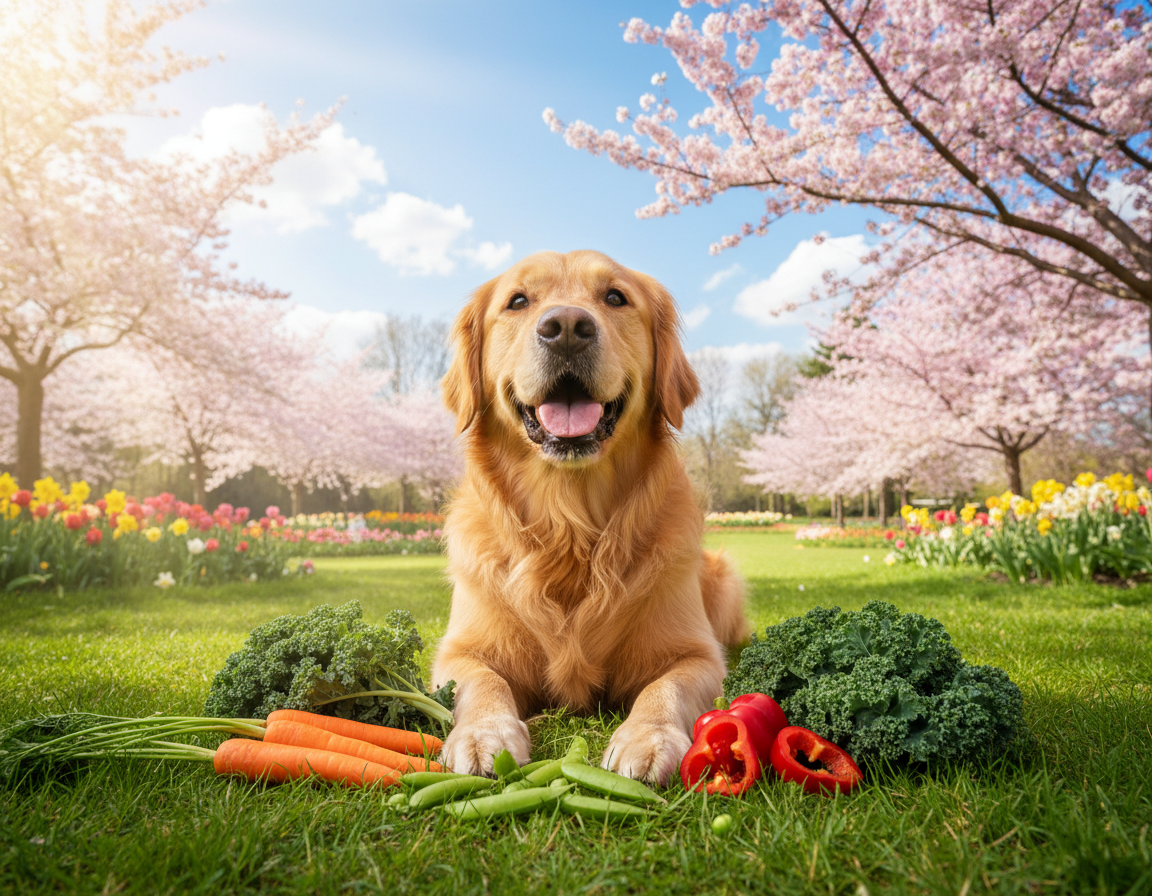 câine primăvară dietă