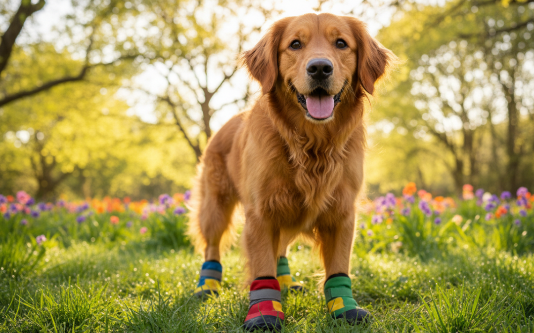 Încălțăminte de drumeție pentru câine primăvara – necesară sau inutilă?