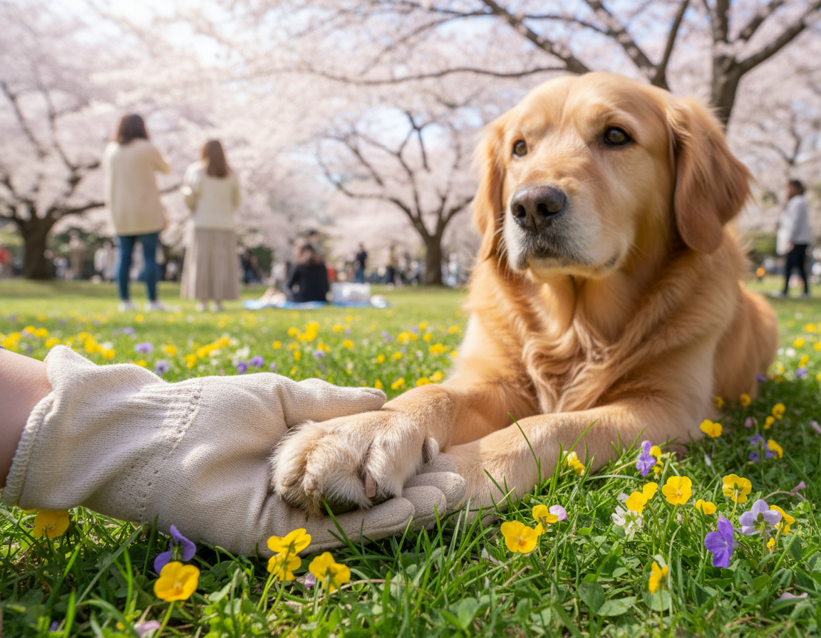câine primăvară îngrijire lăbuțe