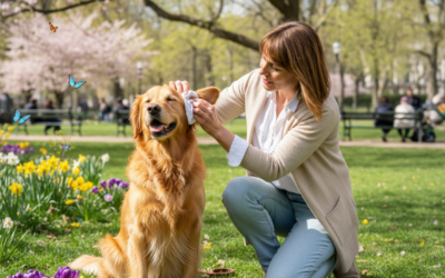 Blog 23 De ce este importantă îngrijirea urechilor și ochilor primăvara la câini?