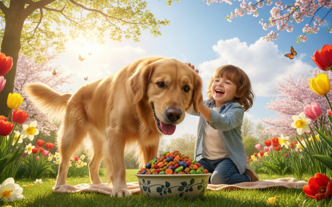 Necesarul nutrițional al câinelui primăvara – trebuie modificat?