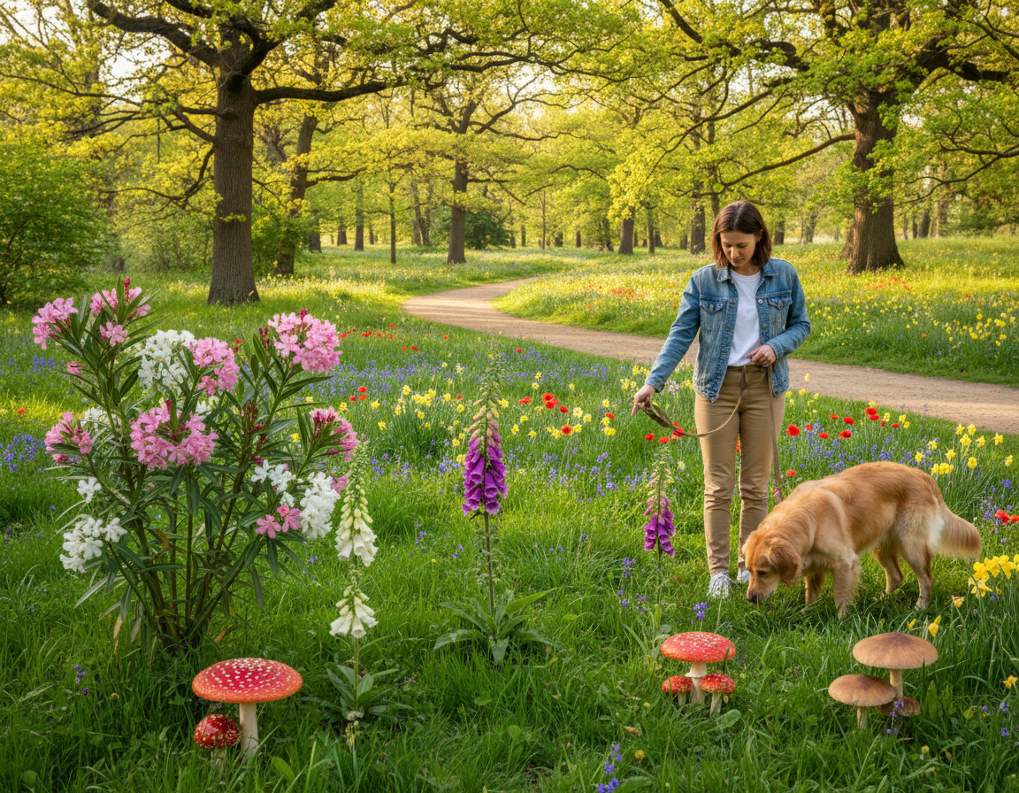 câine primăvară plante toxice