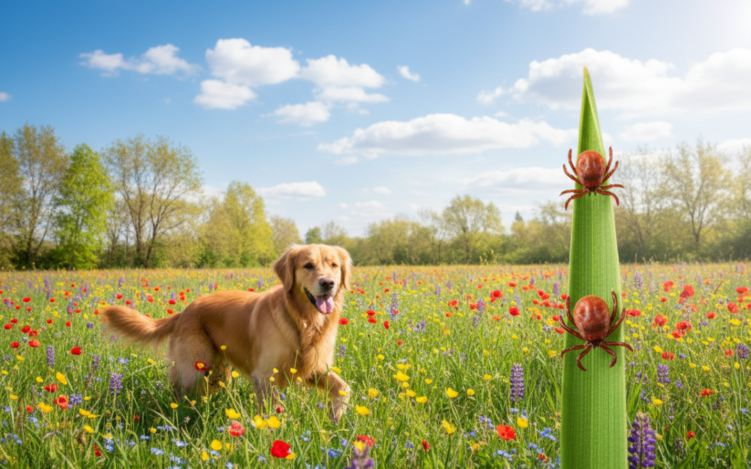 Căpușele primăvara – cum să îți protejezi câinele
