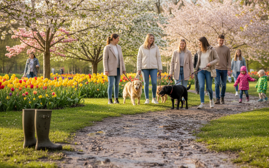 Noroiul de primăvară și plimbările – cum să păstrezi casa curată?