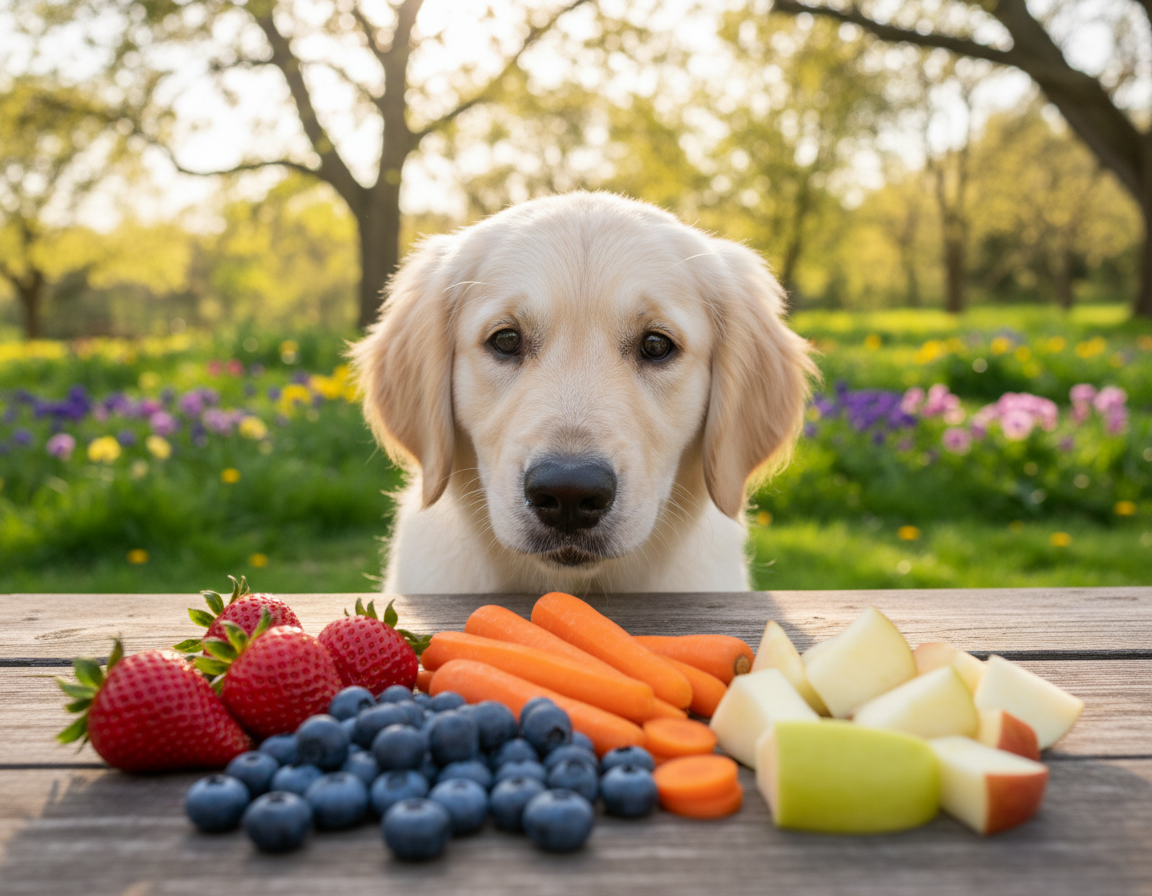 câine primăvară recomandare fructe