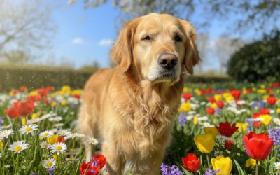 Blog 22 Sensibilitatea câinilor la polen – cum poți ameliora simptomele?