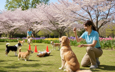 Blog 18 Antrenament comportamental de primăvară pentru câini – de ce este momentul ideal?