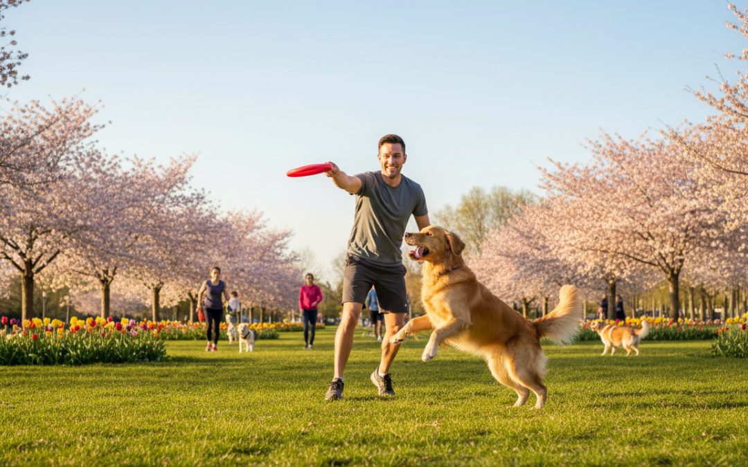 Reluarea sporturilor în aer liber cu câinele – la ce să fii atent primăvara