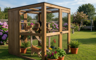 Construirea unui țarc exterior pentru pisică – Tot ce trebuie să știi despre asta!