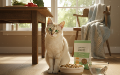Dietă pentru pisici cu stomac sensibil – Tot ce trebuie să știi despre asta!