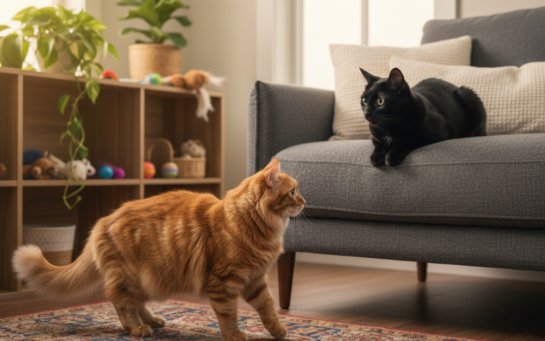 Familiarizarea pisicii cu o pisică nouă – Tot ce trebuie să știi despre asta!