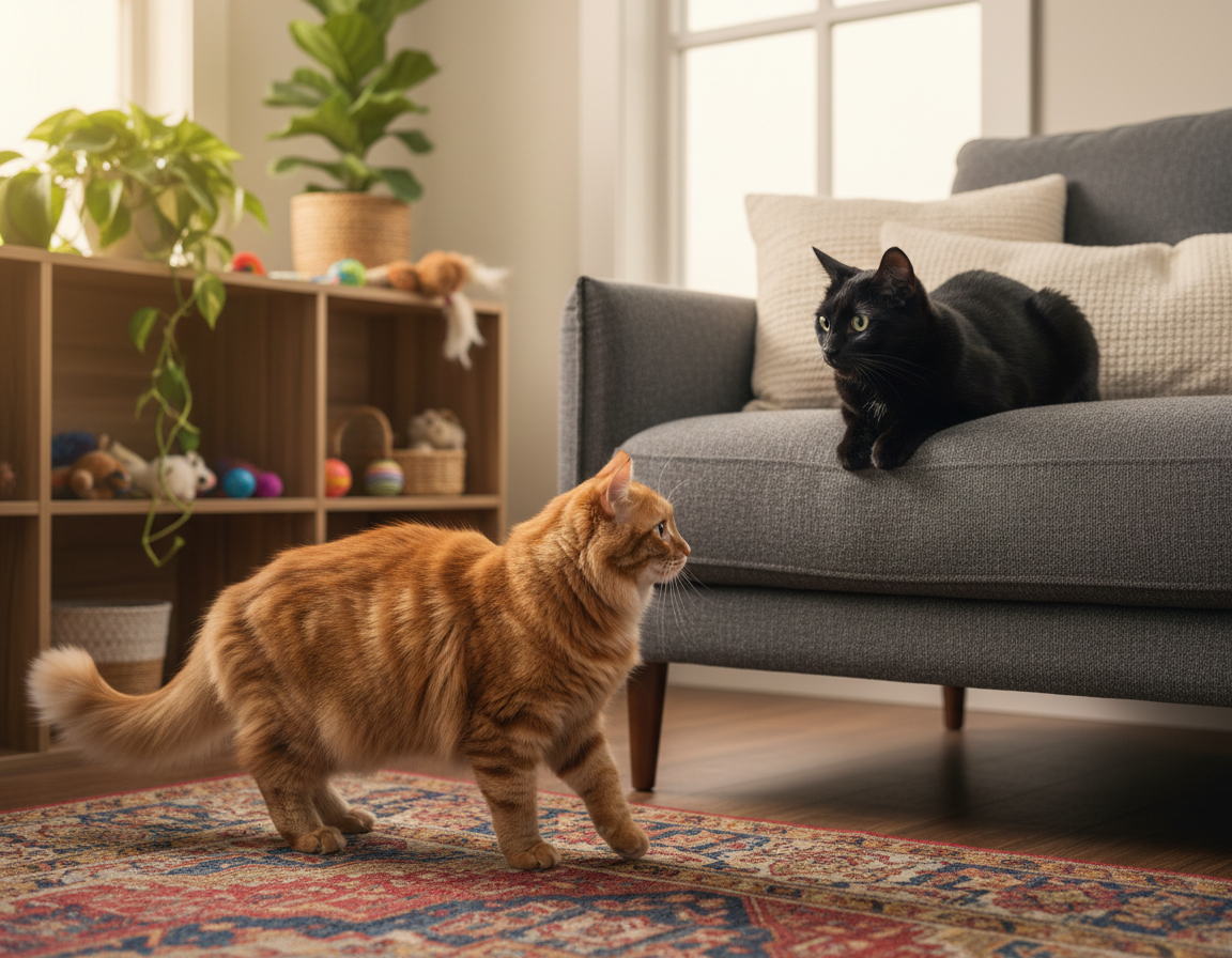 Familiarizarea pisicii cu o pisică nouă – Tot ce trebuie să știi despre asta!