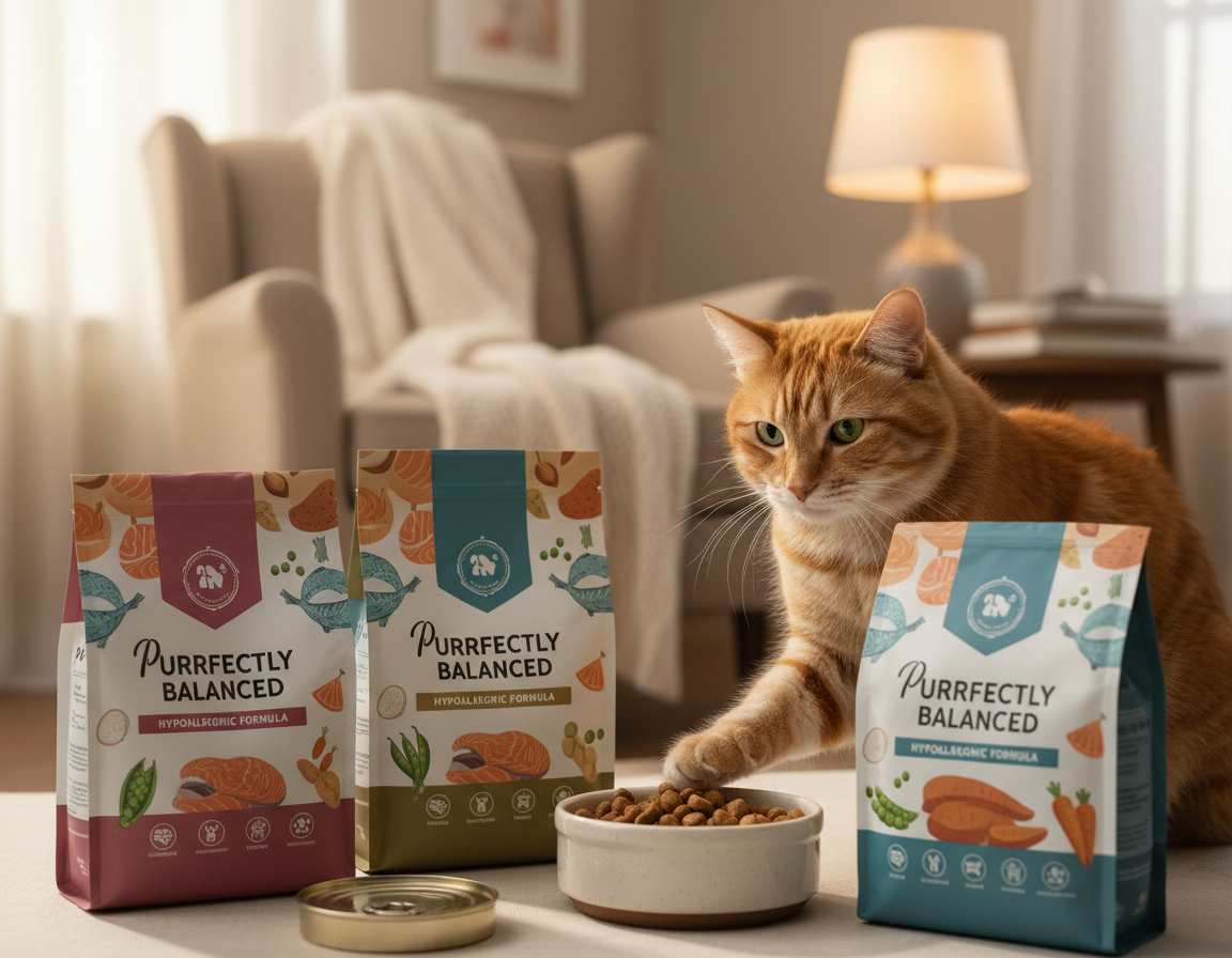 hrană hipoalergenică pentru pisici