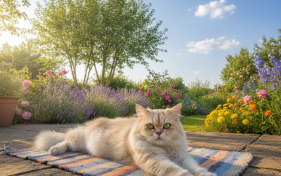 Insolația la pisici vara – Tot ce trebuie să știi despre asta!