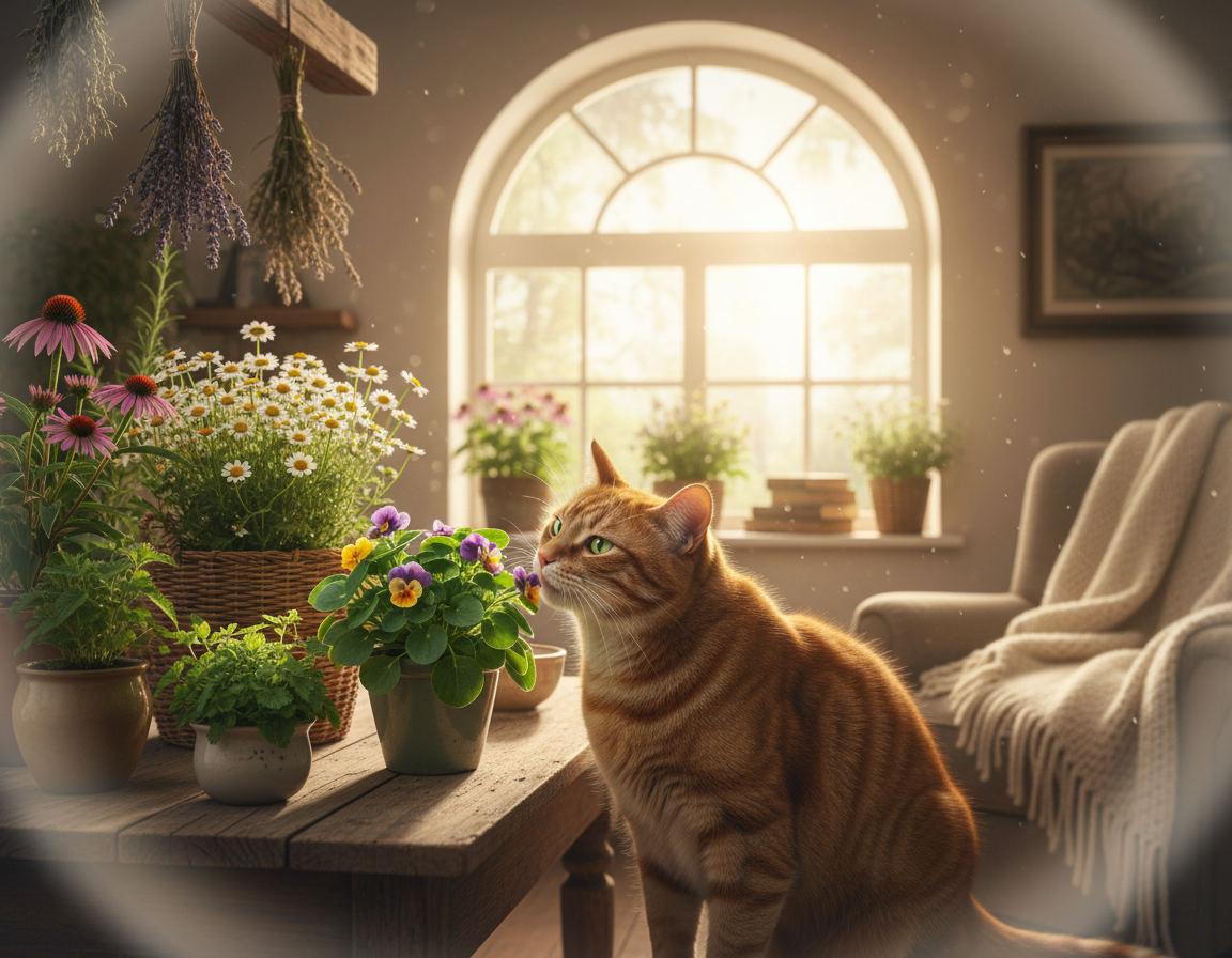 întărirea imunității pisicii cu plante medicinale