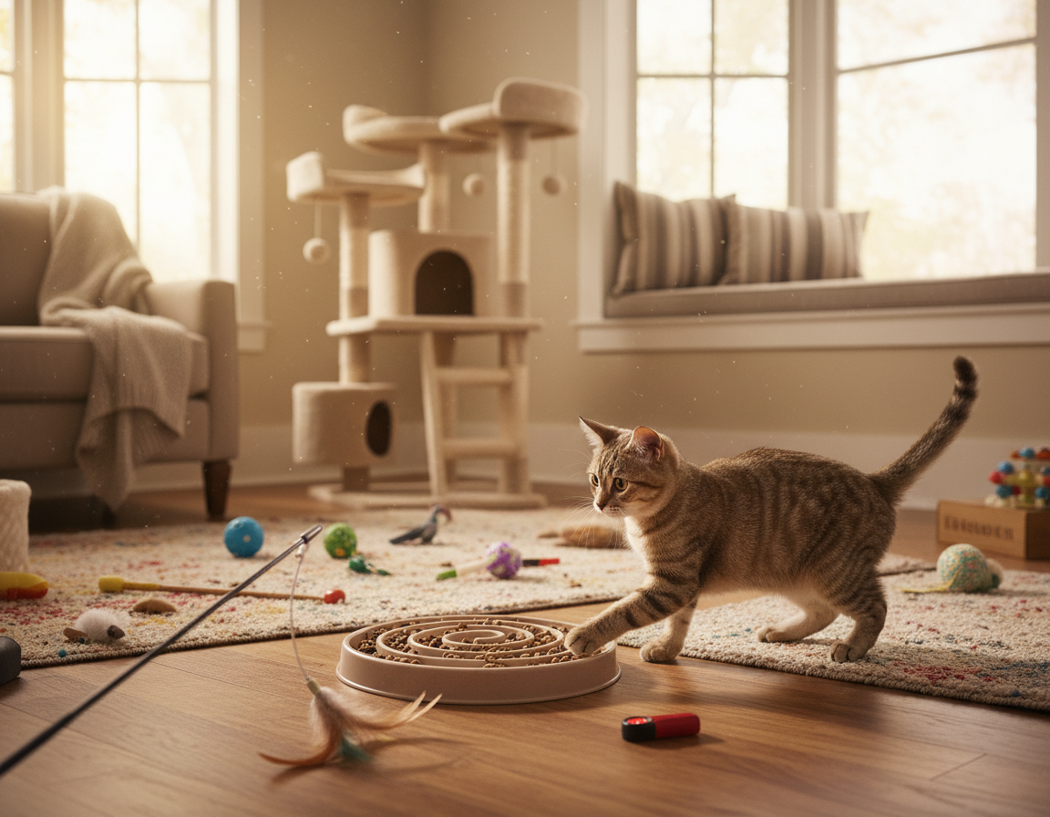 Jocuri de inteligență pentru pisici – Tot ce trebuie să știi despre asta!