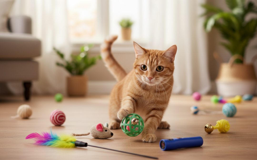 Jucării interactive pentru mișcarea pisicii – Tot ce trebuie să știi despre asta!