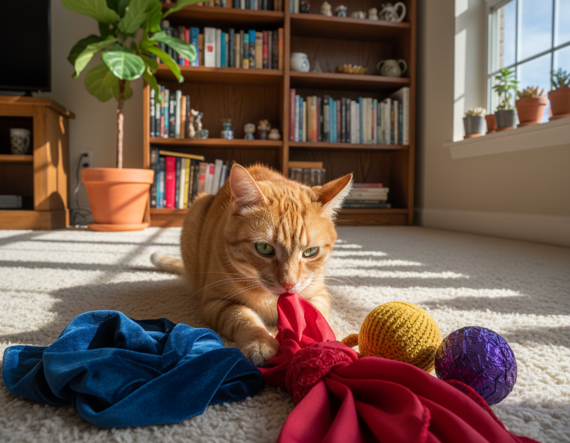 măsurarea capacităților senzoriale ale pisicii