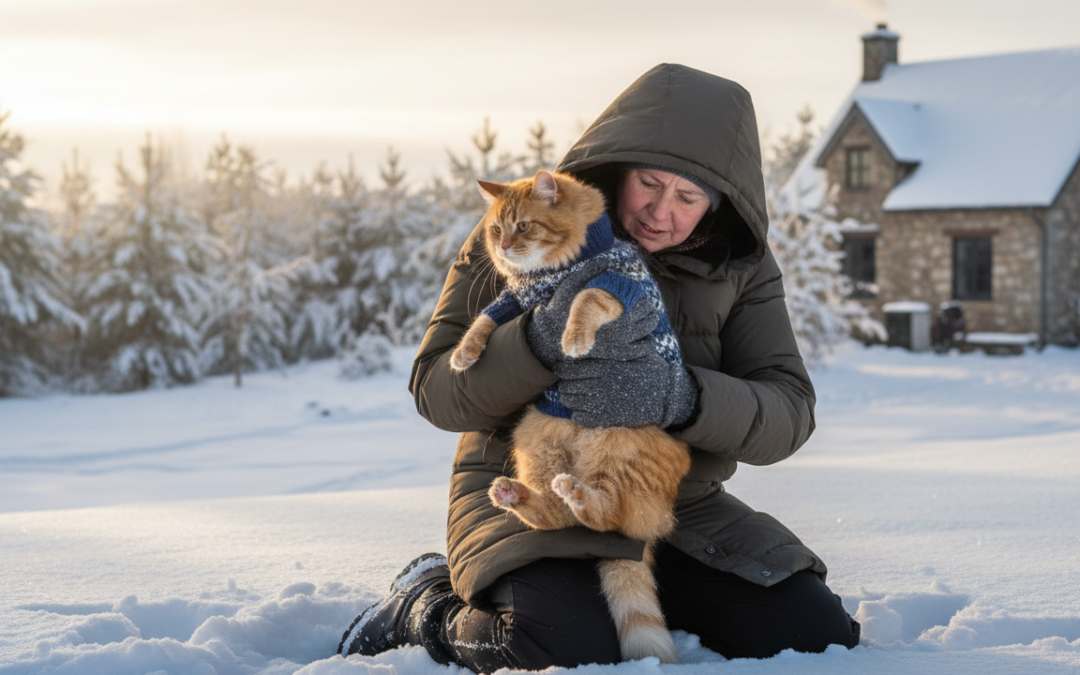 Pericolul de îngheț la pisici iarna – Tot ce trebuie să știi despre asta!