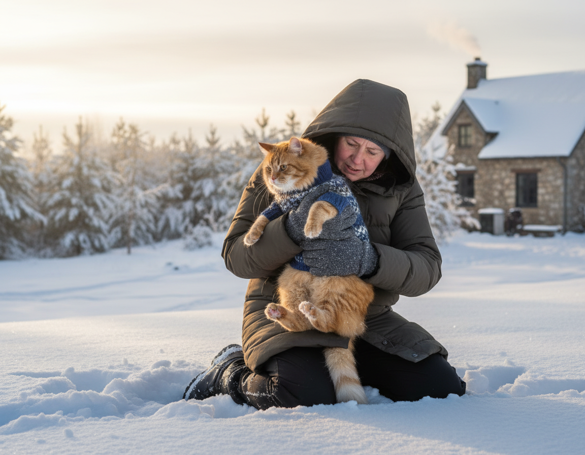 pericolul de îngheț la pisici iarna