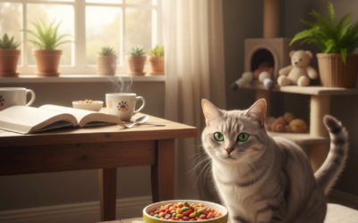 Blog pentru pisici 20 Programarea hrănirii de dimineață a pisicii – Tot ce trebuie să știi despre asta!