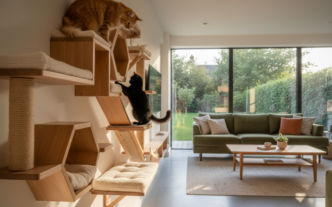 Rafturi montate pe perete pentru pisici – Tot ce trebuie să știi despre asta!