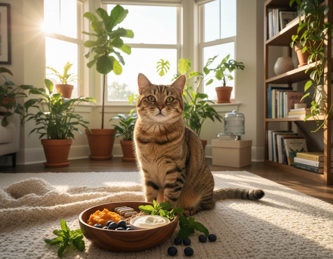 refacerea florei intestinale la pisici