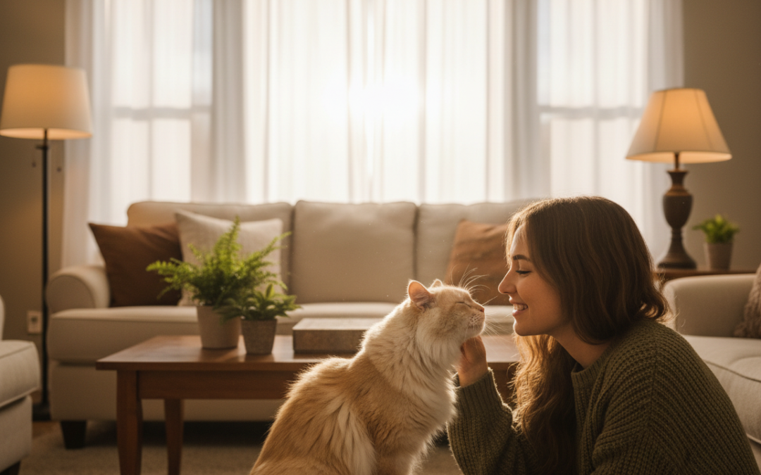 Semnele atenției pisicii față de stăpân – Tot ce trebuie să știi despre asta!