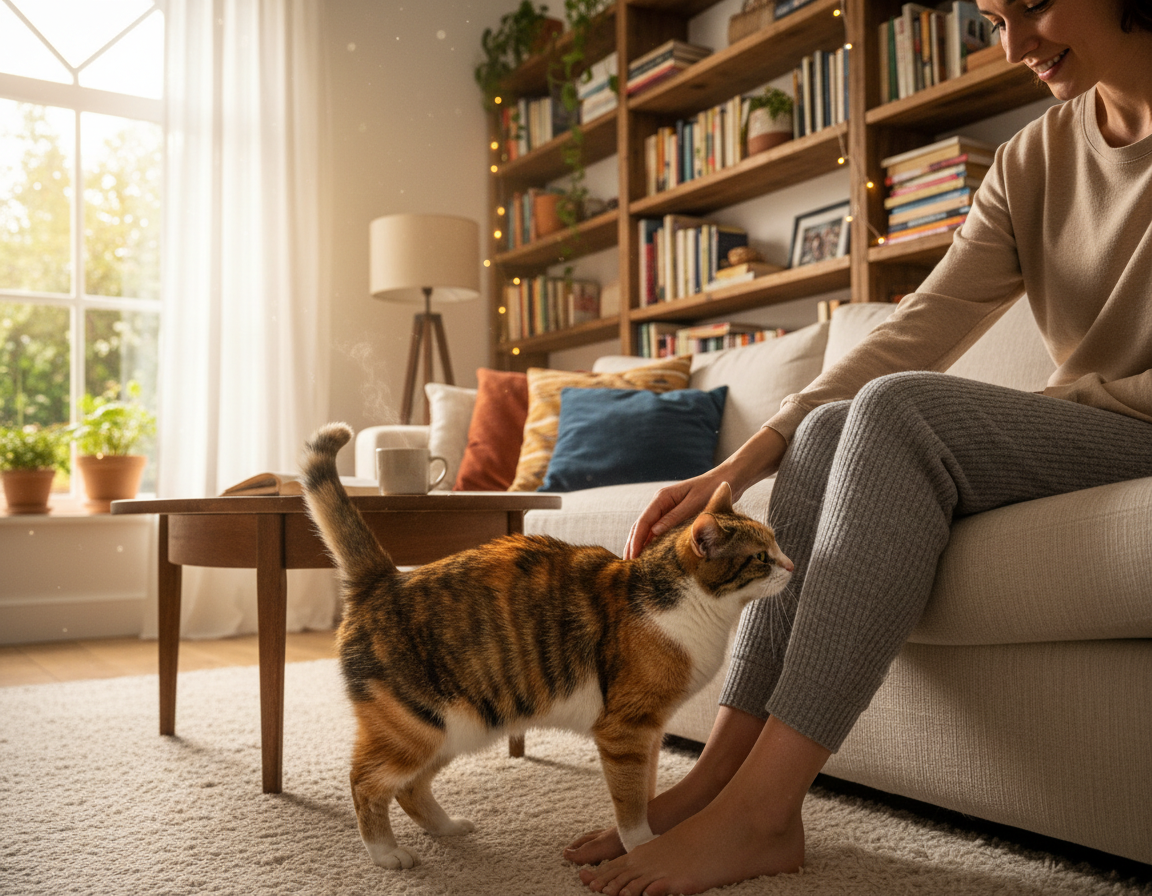 semnificația frecării pisicii