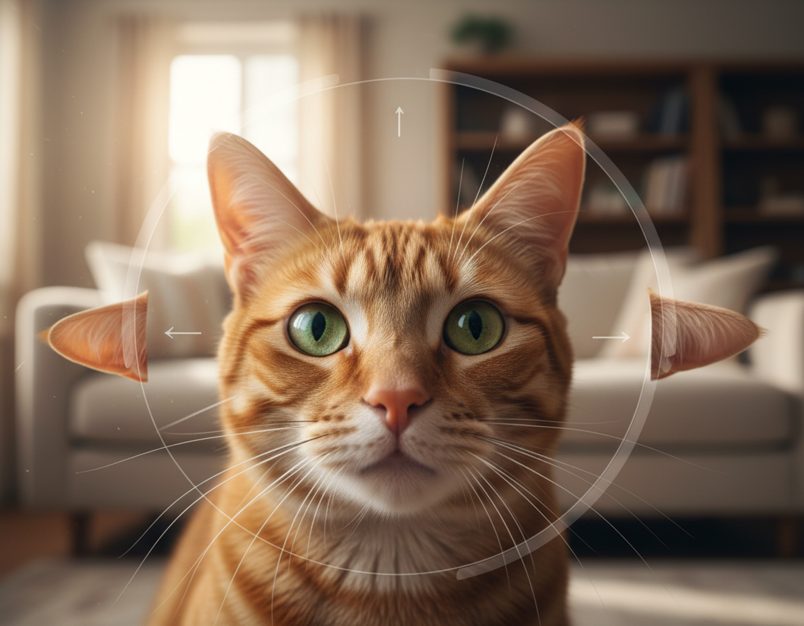 semnificația mișcărilor urechilor pisicii