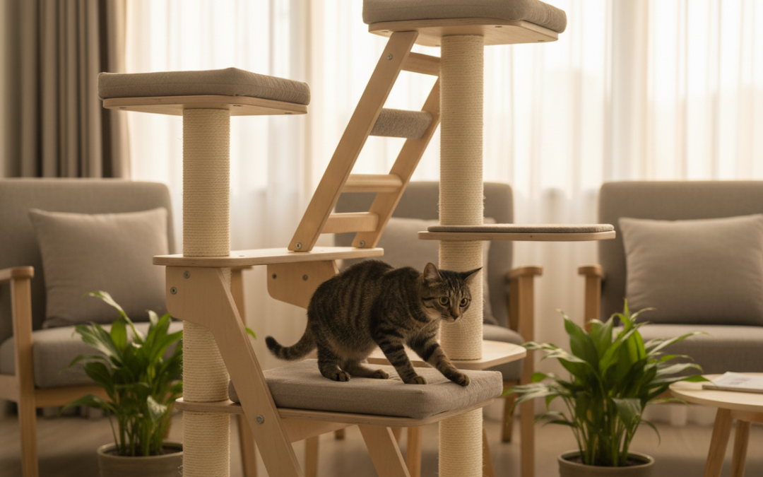 Sistem de cățărare interior pentru pisică – Tot ce trebuie să știi despre asta!