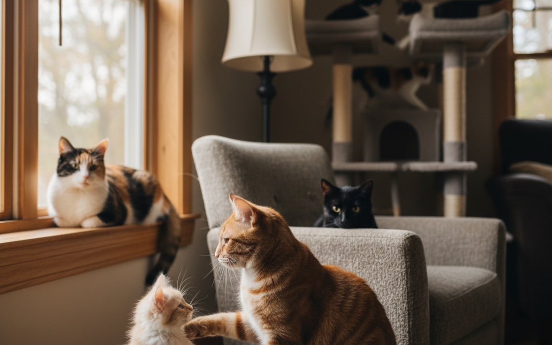 Tipuri de sociabilitate la pisici – Tot ce trebuie să știi despre asta!